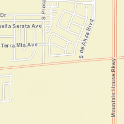 20954-21202 Mountain House Pkwy, Tracy Street Map