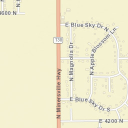 4435 N 500 E, Enoch, UT 84721, USA Street Map