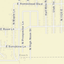 4637 Santa Fe Trail, Cedar City, UT Street Map