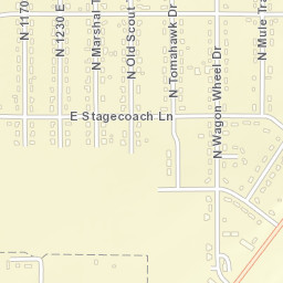 1501-1599 4420 N, Enoch, UT 84721 Street Map