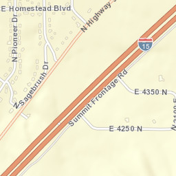 4485-4501 Pioneer Dr E, Enoch, UT 84721 Street Map