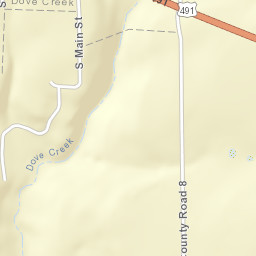 8301-8359 US-491 Dove Creek CO Street Map