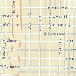 504 E Hickory St, Dodge City, KS 67801 Street Map