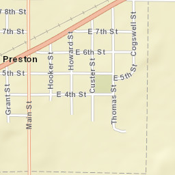 400-406 4th St Preston KS 67583 Street Map