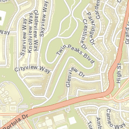 199 Portola Dr, San Francisco, CA 94114, USA Street Map