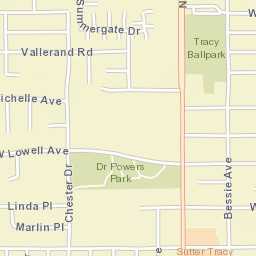 1100-1448 W Lowell Ave, Tracy, CA 95376 Street Map