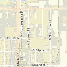 3428-3442 N Market St, Wichita, KS 67219 Street Map