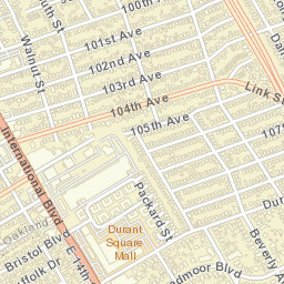 301 Broadmoor Blvd San Leandro, California Street Map