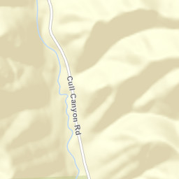 15712 Cull Canyon Rd Castro Valley, California Street Map