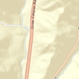 8342 Crow Canyon Rd Castro Valley, California Street Map