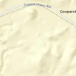 Cooperstown California Street Map