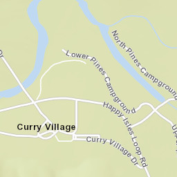 9033-9035 Happy Isle Loop Road, Yosemite National Park Street Map