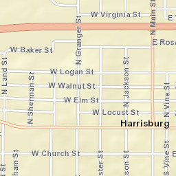 33-99 Old State Route 13 Harrisburg IL Street Map