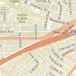 642-648 Chenery St, San Francisco, CA 94131, USA Street Map