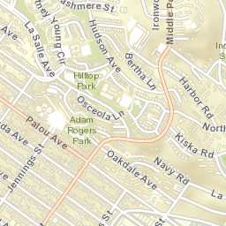 17-21 Whitfield Ct San Francisco CA Street Map