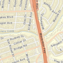 Benedict Dr San Leandro California  Street Map