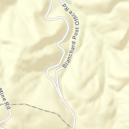 Blanchard California Street Map