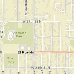 2701-2799 Arkansas Avenue, Wichita, KS Street Map