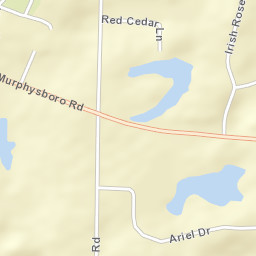 4556-4798 Country Club Road, Murphysboro Street Map