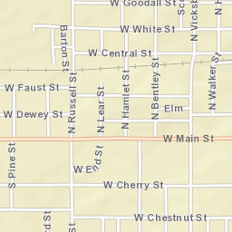 1610 West Dewey Street, Marion, IL 62959 Street Map