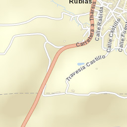 Cabezas Rubias Street Map