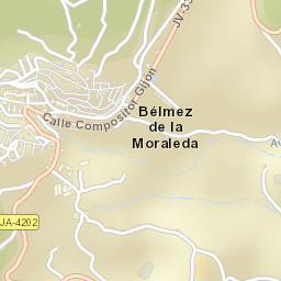 Bélmez de la Moraleda Street Map