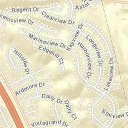 1998 Edgehill Ct, San Leandro, CA 94577 Street Map