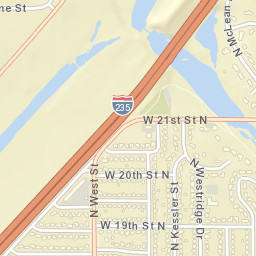 Interstate 235, Wichita, KS 67204, USA Street Map