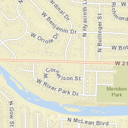 3033 W River Park Ct Wichita KS Street Map