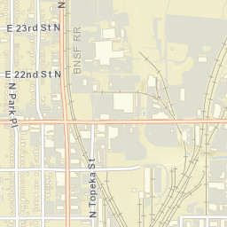 401 E 21st St N Wichita KS 67214 Street Map