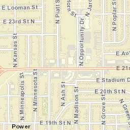 2290-2320 N Opportunity Dr Wichita Street Map