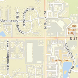 7777 E 21st St N, Wichita, KS 67206, USA Street Map