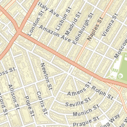 1172 Geneva Ave, San Francisco, CA 94112, USA Street Map