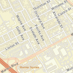 1219 Williams St, San Leandro, California Street Map