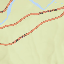 Northside Drive, Yosemite National Park, YOSEMITE NATIONAL PA Street Map