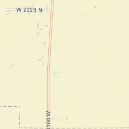 1990-1998 N Lund Hwy, Cedar City, UT Street Map