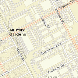 Mulford California Street Map