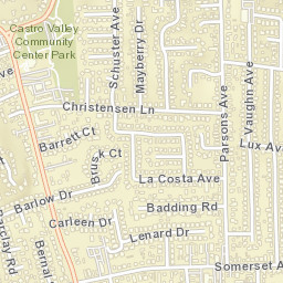 2933-2999 Somerset Ave, Castro Valley Street Map