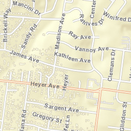 4801-4861 Seven Hills Rd Castro Valley CA Street Map