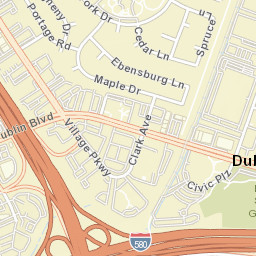 Dublin, California Street Map