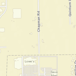 4332-4398 Chapman Road Modesto CA Street Map