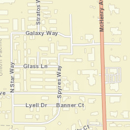 McHenry California Street Map