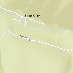 Spar City Colorado Street Map