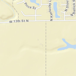 1411 N Stout Ct Wichita, Kansas Street Map