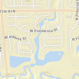 11250 W 13th Court North, Wichita, KS Street Map