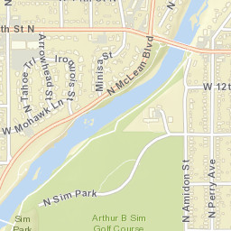 1455 N Charles Ave Wichita KS Street Map