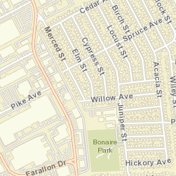 1686 Beechwood Ave San Leandro Street Map