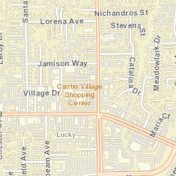 20879-20881 Wilbeam Ave Castro Valley CA Street Map