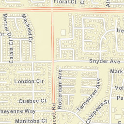 3998 Breda Ct Modesto CA 95356 Street Map