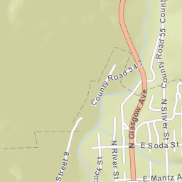 Rico Colorado Street Map